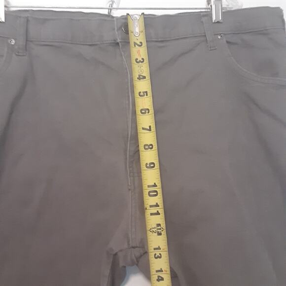 Dickies Work Pants 42x30 Mens Gray Workwear Adult Stretch Cotton Blend - Picture 8 of 9